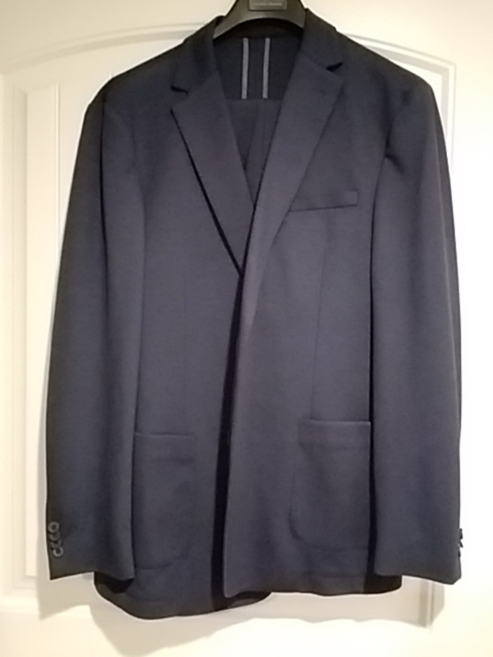 Men's Navy Single-Breasted - Modern Fit Suit